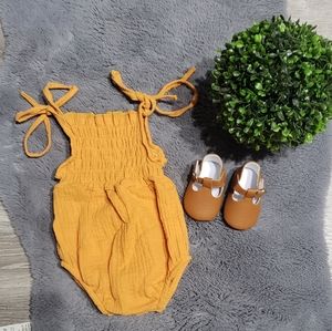 Romper and shoes